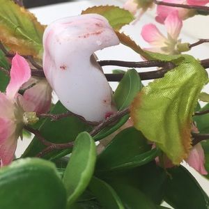Homemade candle melts! Pink toucan shape